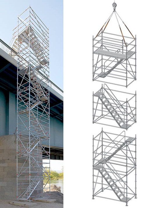 The Allround Modular Stairtower
