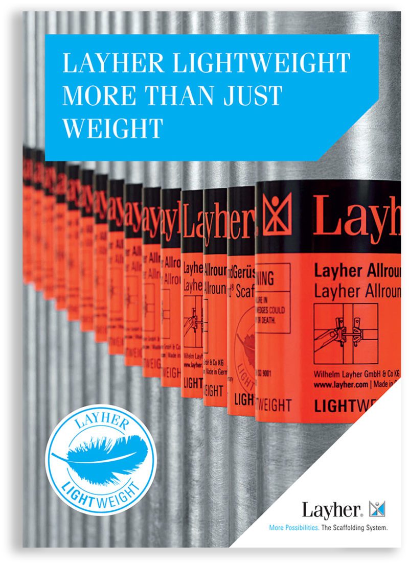 Product Brochures and Manuals Layher North America