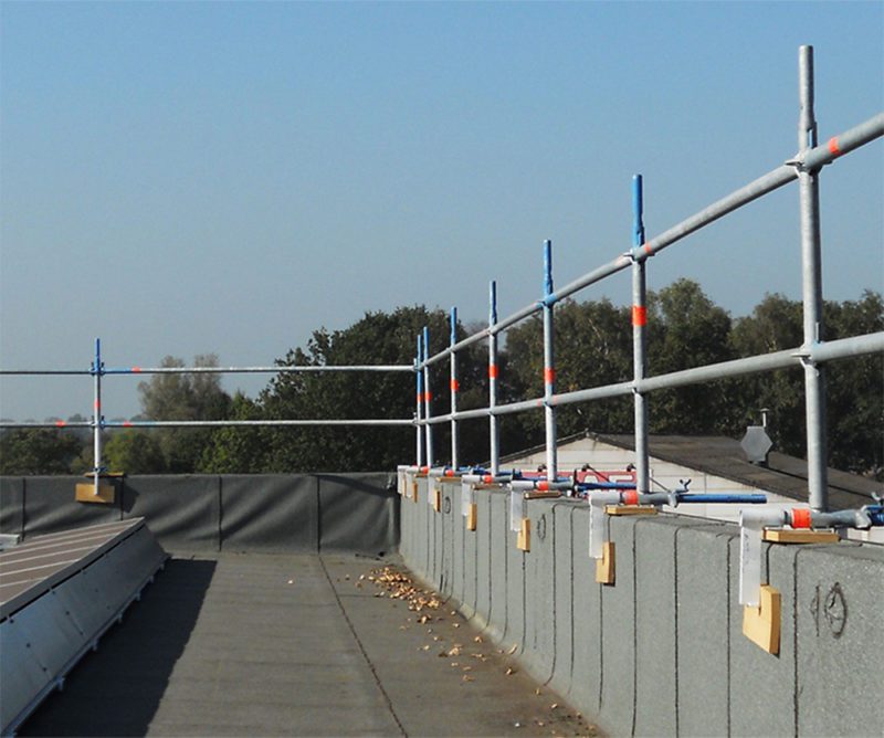 Edge Protection Railing Clamp Layher North America