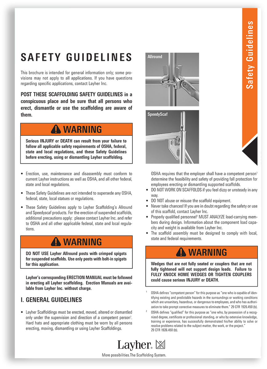 U.S. Safety Guidelines