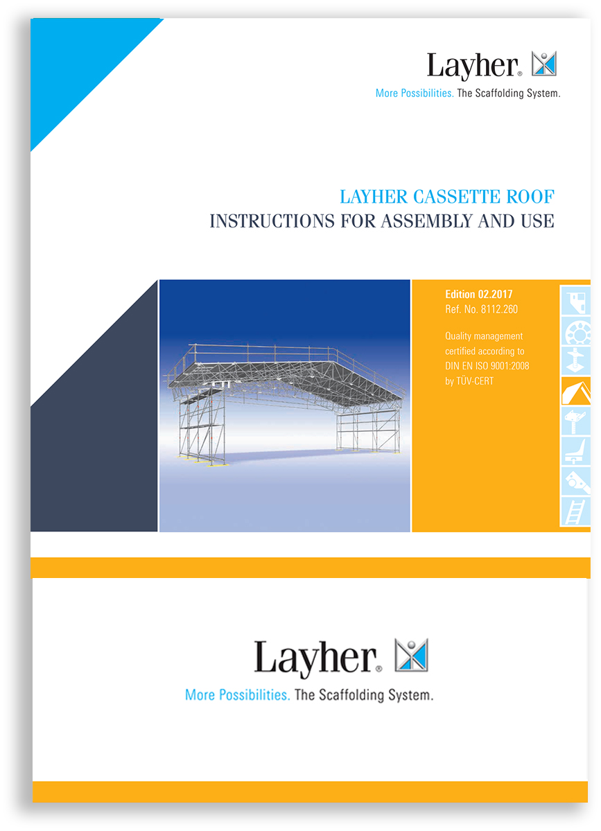 Layher Cassette Roof Scaffolding