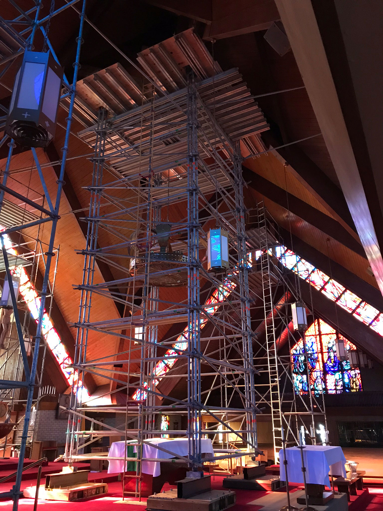 Scaffolding the Sacred